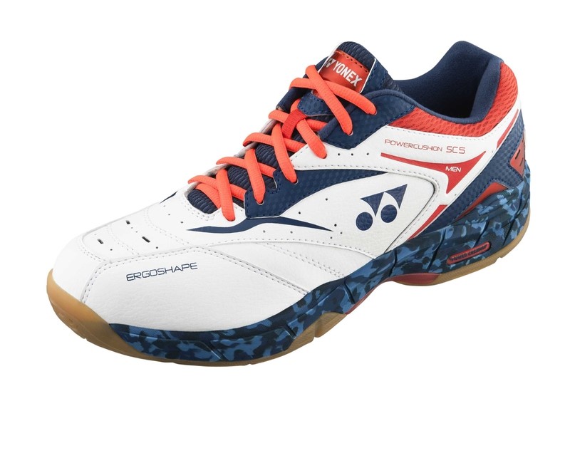 Badmintonové boty Yonex SHB SC 5 MX navý orange vel. 39,5